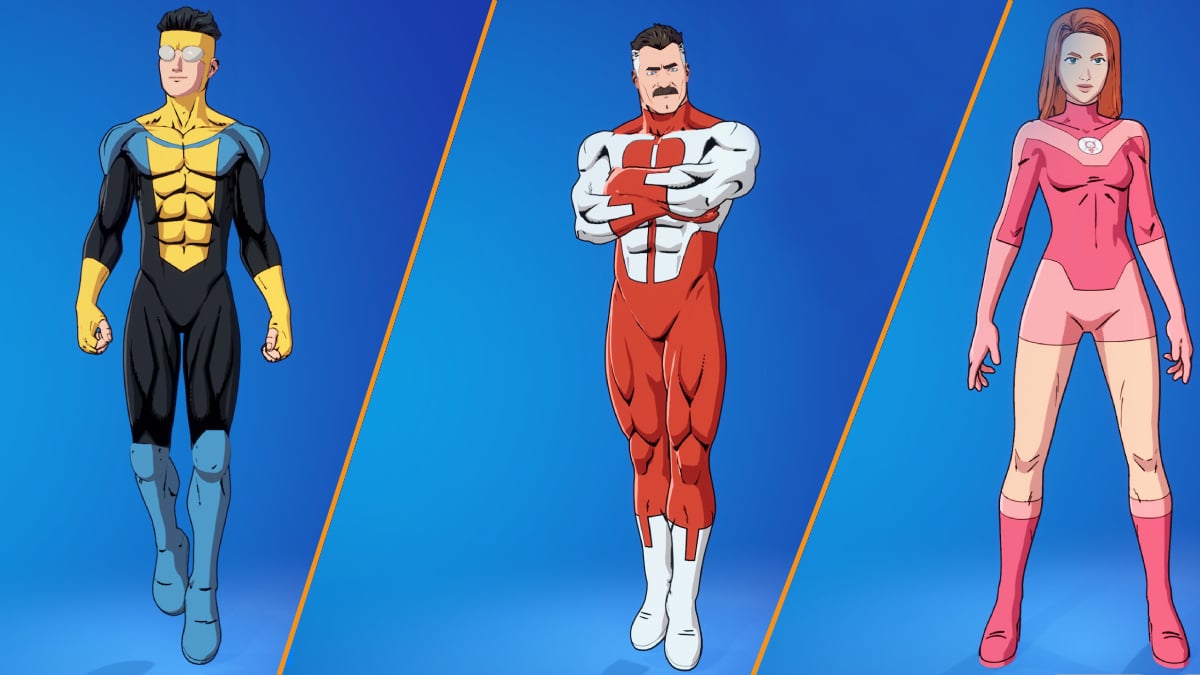 Fortnite X Invincible Collaboration Omni Man Invincible Atom Eve More