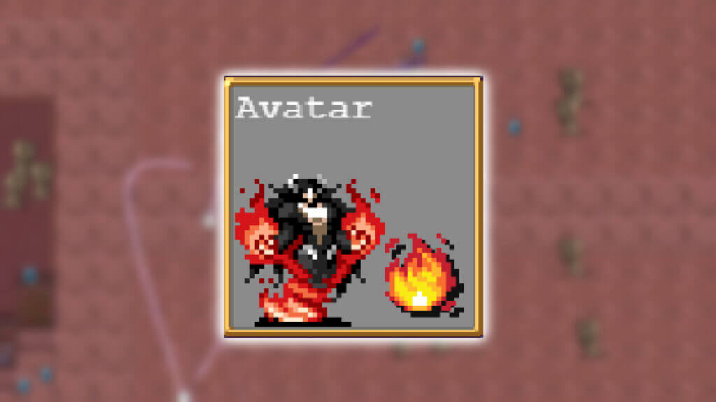 Avatar Infernas in Vampire Survivors