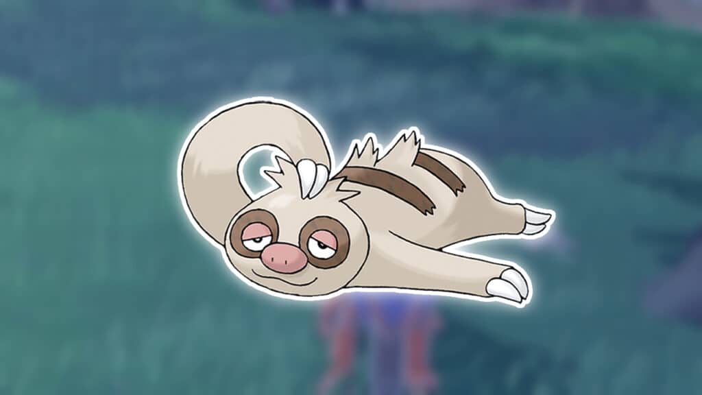 Slakoth in Pokémon Scarlet and Violet