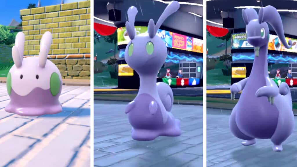 Goomy Evolution Stages in Pokémon Scarlet and Violet