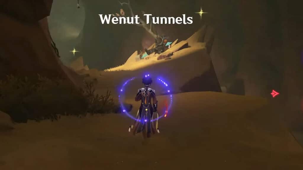 Entering the Wenut Tunnels in Genshin Impact