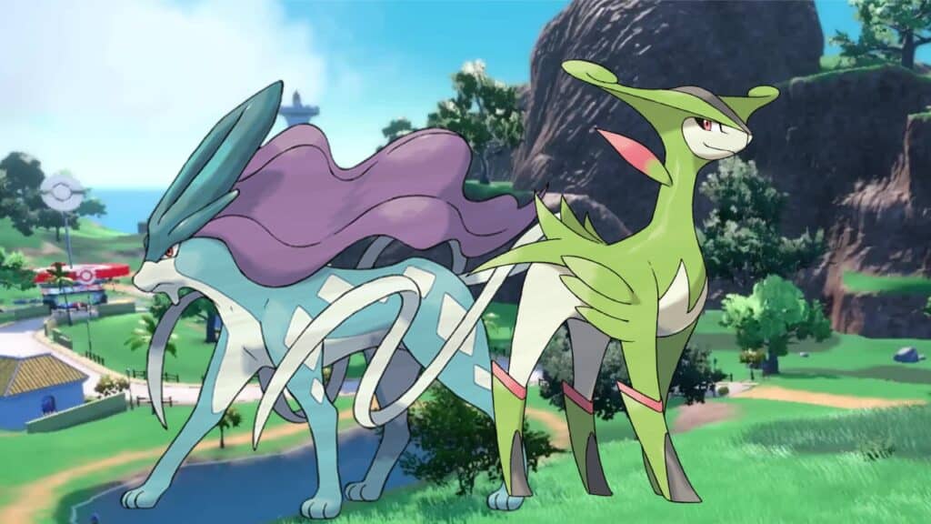 Pokemon Scarlet and Violet Leaks Suicune and Virizion