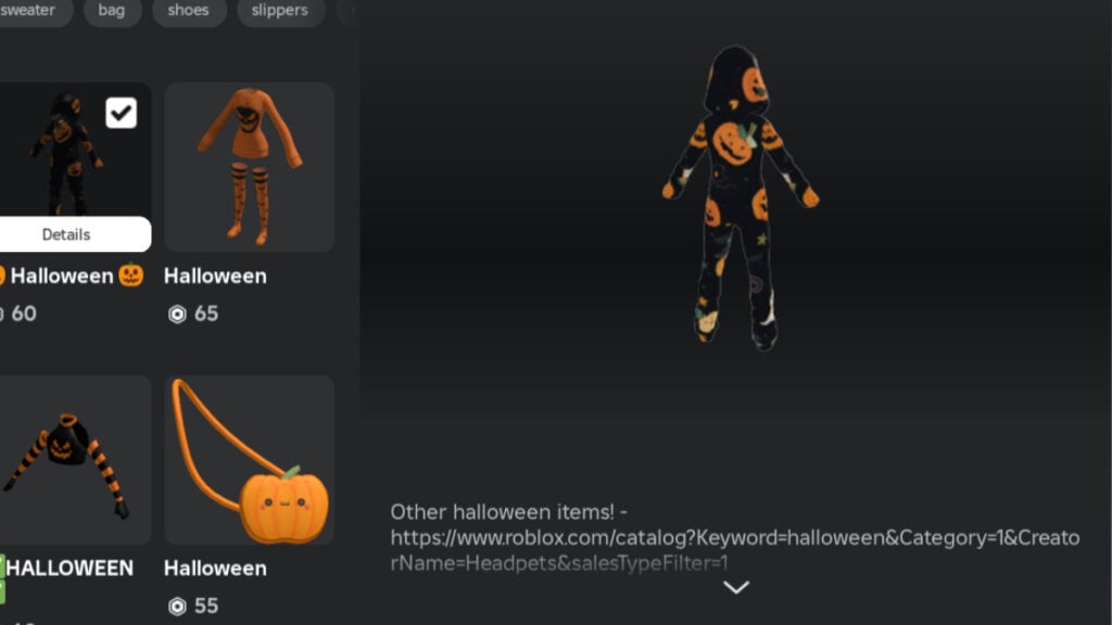 15 Best Halloween Avatars/Costume Ideas in Roblox