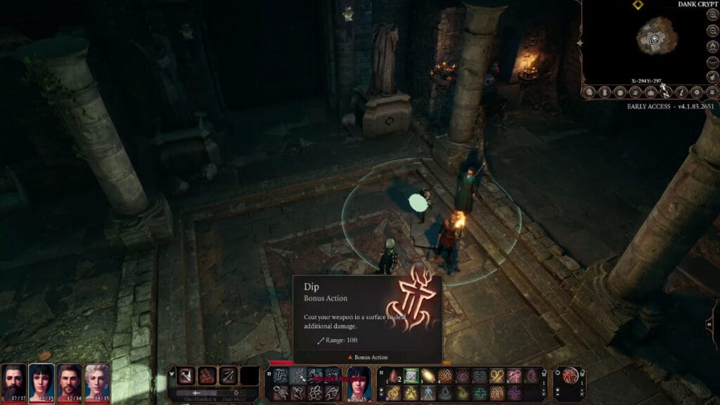 baldurs gate 3 how to use torch