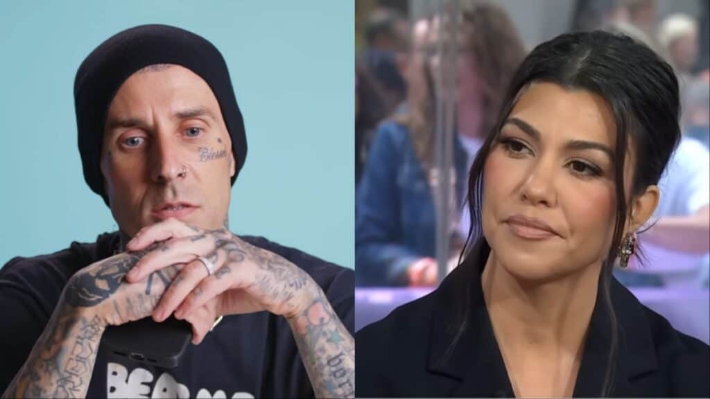 Travis Barker and Kourtney Kardashian interviews