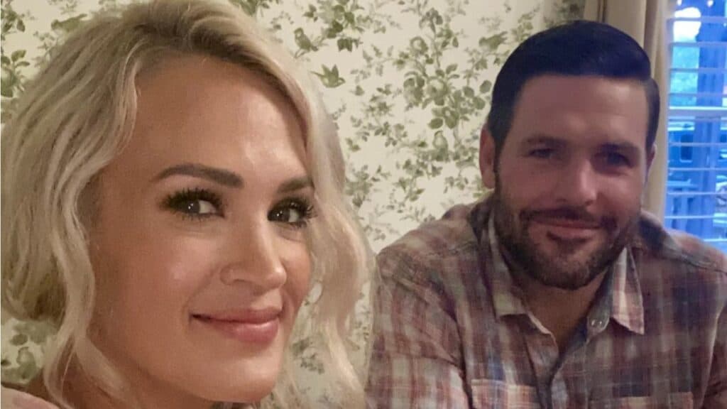 Carrie Underwood and husband Mike Fisher