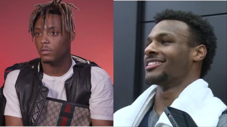 Bronny James and Juice WRLD interviews