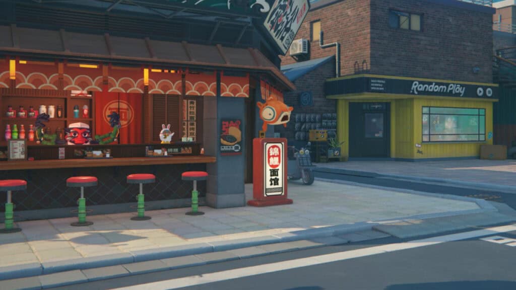 A noodle shop and Random Play in Zenless Zone Zero