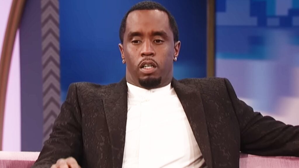 Sean Diddy Combs en el programa de Wendy Williams.