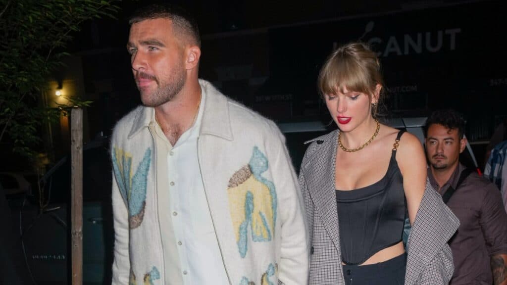 Travis Kelce ‘Strands’ Taylor Swift at the Airport Following Chiefs Game: ‘She Is Not Happy to Be There’