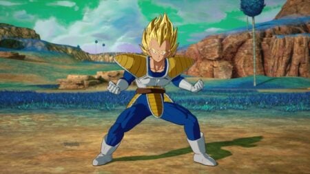 Vegeta in a Sparking Episode of Dragon Ball SParking Zero