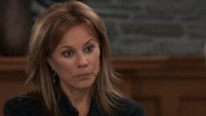 General Hospital star Nancy Lee Grahn fires back at GA congresswoman Marjorie Taylor Greene's controversial tweet about controlling the weather.