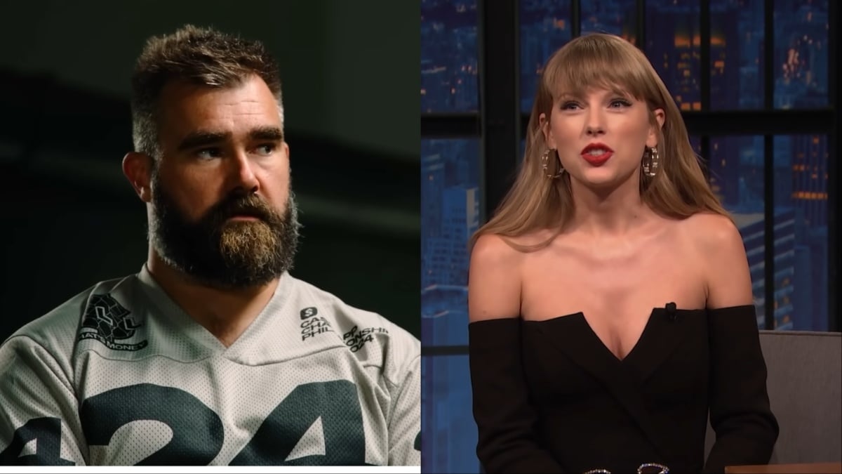 Jason Kelce Spotted ‘Sleeping’ at Taylor Swift Concert in Miami: ‘He Really Isn’t Missing Anything’