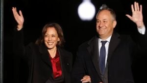 Kamala Harris' husband Doug Emhoff is facing allegations of abusing an ex-girlfriend.