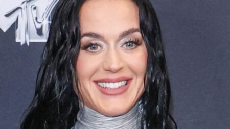 Katy Perry close up and smiling