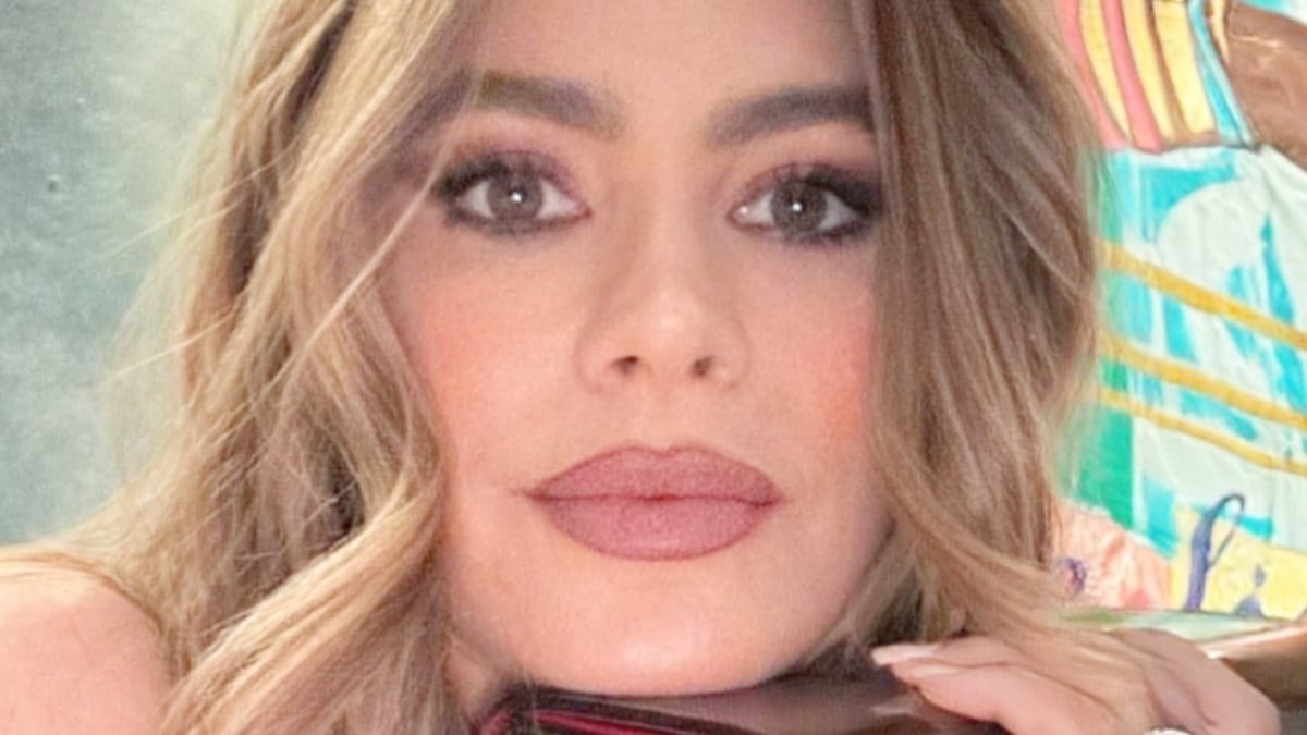 Sofia Vergara In Plunging Lunch Dress Shamed For ‘Thicker’ Body