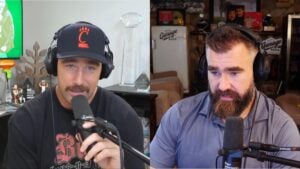 Travis and Jason Kelce on the New Heights Podcast