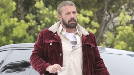 Ben Affleck out for a coffee run