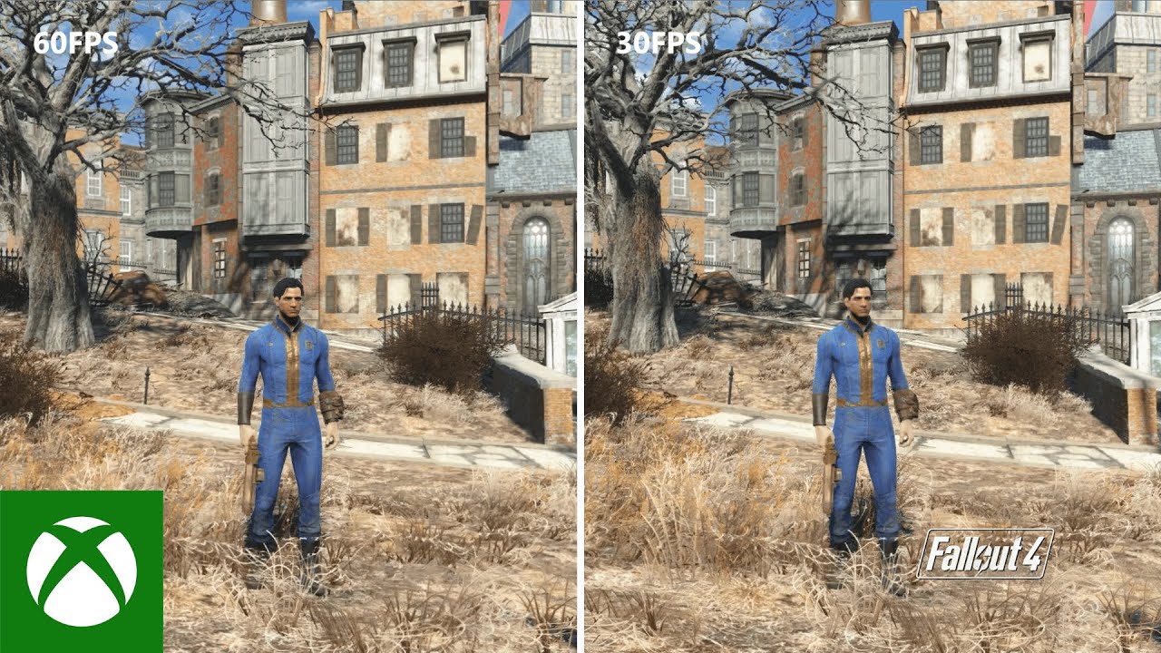 Xbox Series S Backward Compatibility Frame Rate Technical Demo - Fallout 4