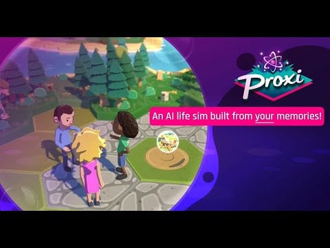 Welcome to Proxi. A new AI Life Sim Game by Will Wright's Gallium Studios.