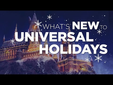 Universal Holidays features Christmas in The Wizarding World of Harry Potter™