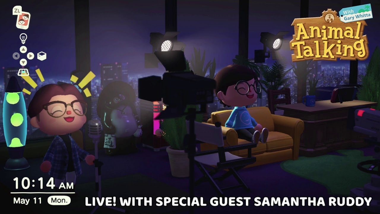 Samantha Ruddy performs stand-up comedy LIVE on Animal Talking!