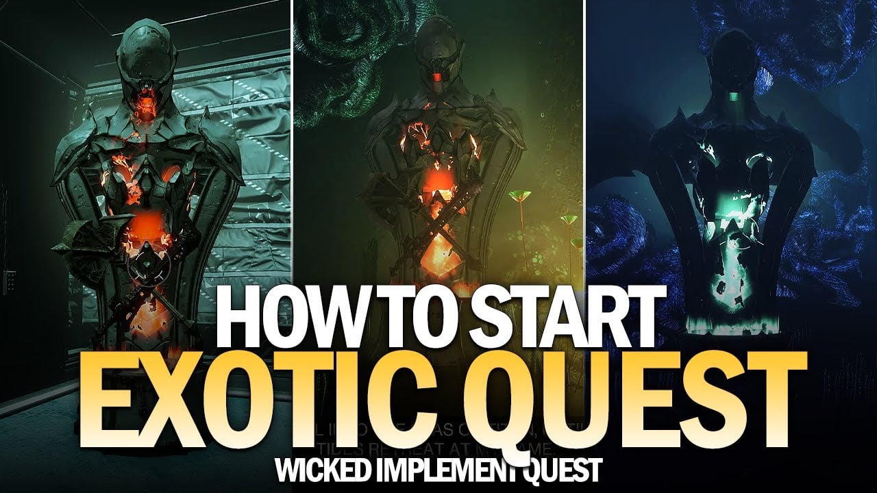 How to Start the Wicked Implement Exotic Quest in Deep Dives (Broken Blades & Statues) [Destiny 2]