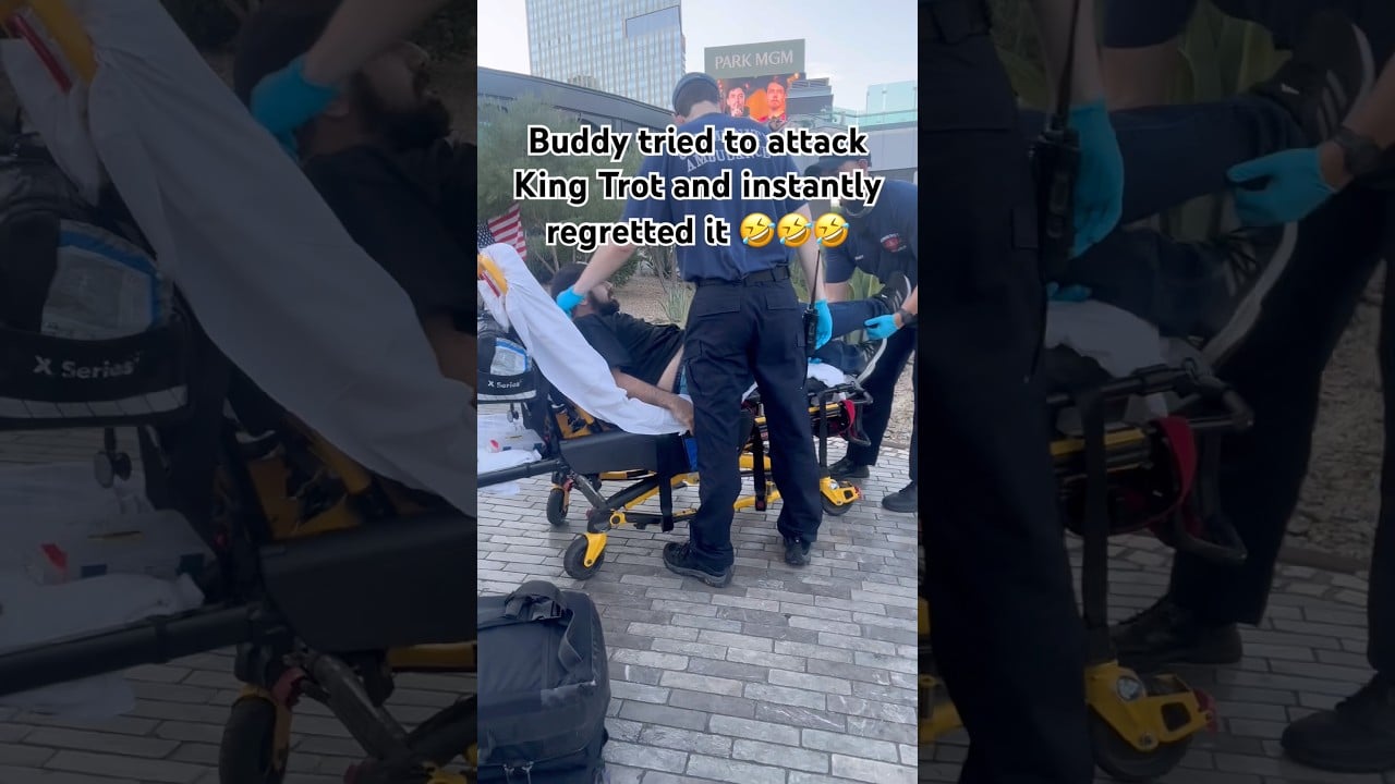 He ain’t Going to Jail. He’s going to the hospital tonighttt #funny #viralvideos #fyp #gtj #vegas