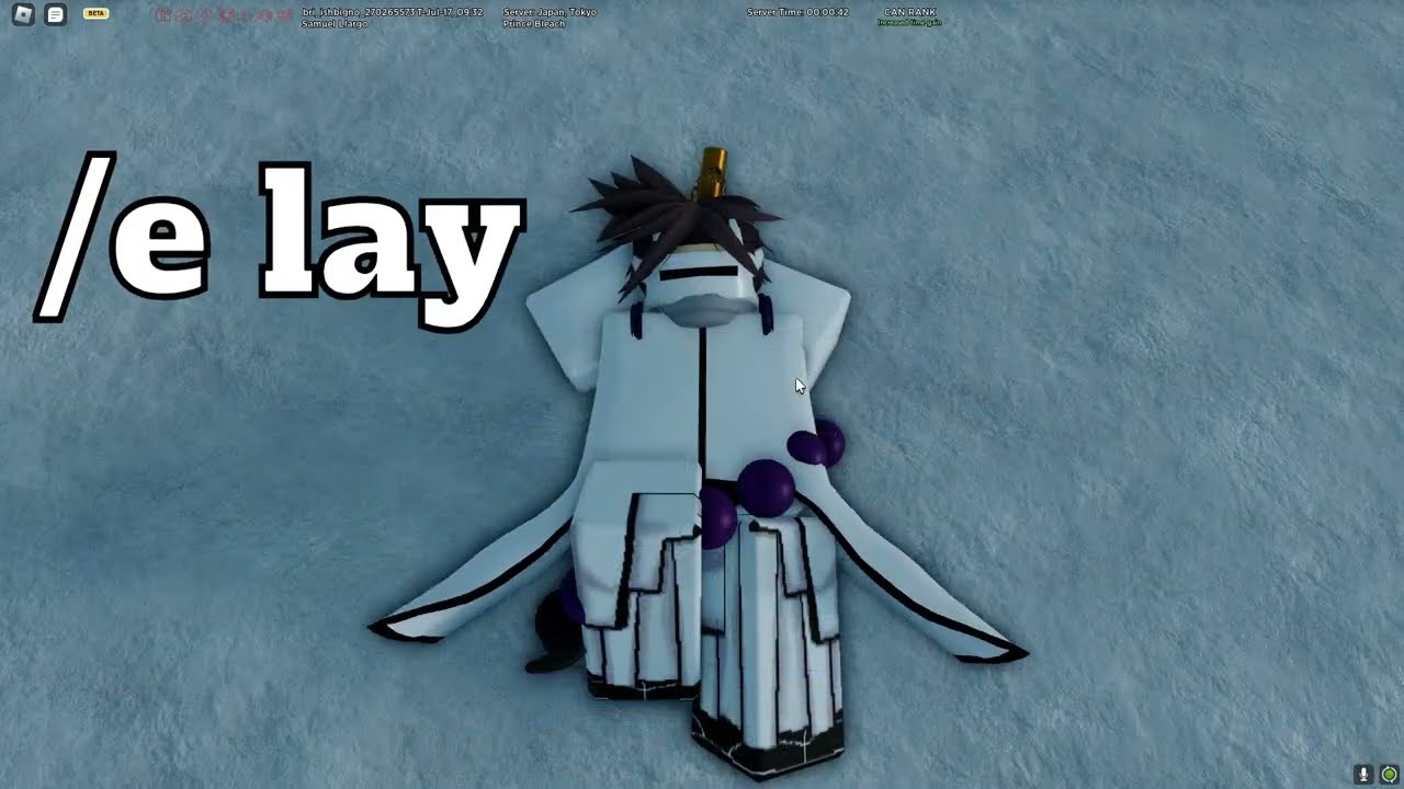 All emotes in TYPE://SOUL and how to do them