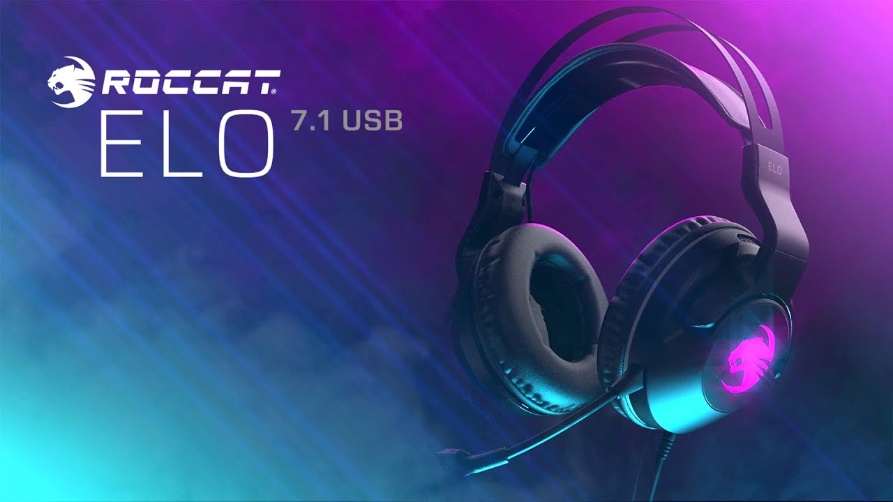 ROCCAT Elo 7.1 USB | Surround Sound RGB Gaming Headset | 4K Trailer