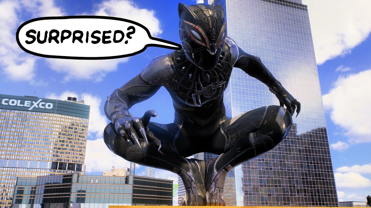 Spider-Man 2 but It’s Black Panther Instead
