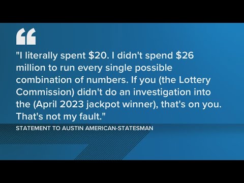 Why this Texas lotto jackpot winner can't claim her prize