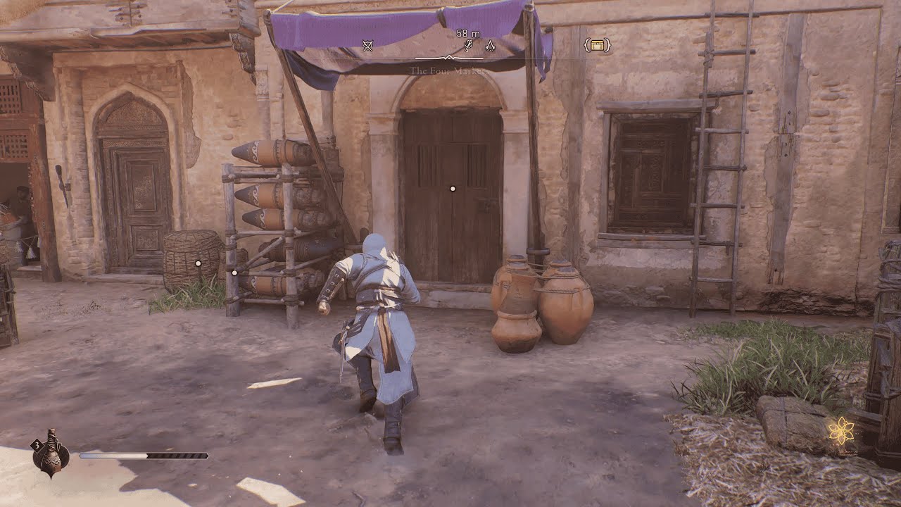 The Four Markets Gear Chest | How to Find the Key and Access the Chest | Assassin's Creed Mirage