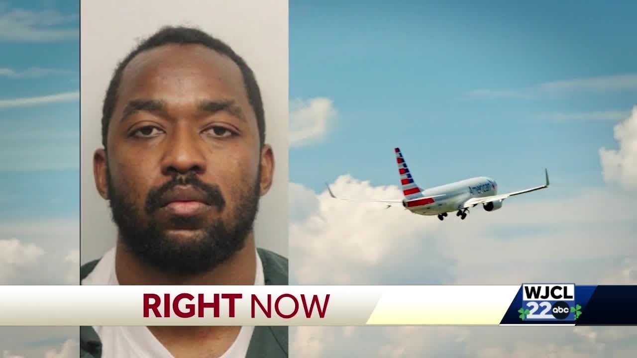 Man attacks attendant on Savannah flight, swallows rosary beads for 'spiritual protection'