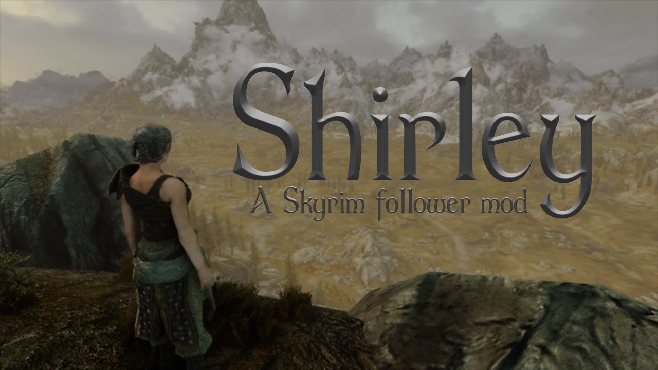 Shirley - A Skyrim follower mod (Teaser Trailer)
