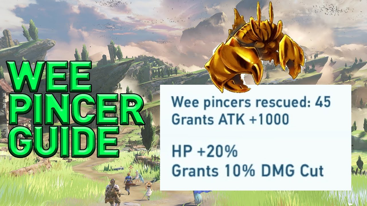Granblue Fantasy: Relink - ALL 45 Wee Pincer Collectible Location Guide
