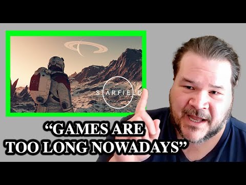 Starfield's Lead Designer Says "GAMES ARE TOO LONG"