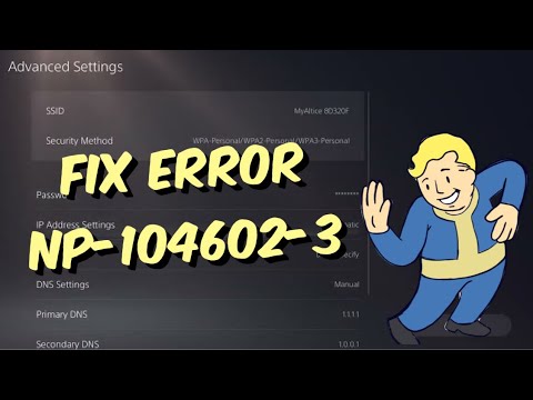 How To Fix PS5 Error NP-104602-3