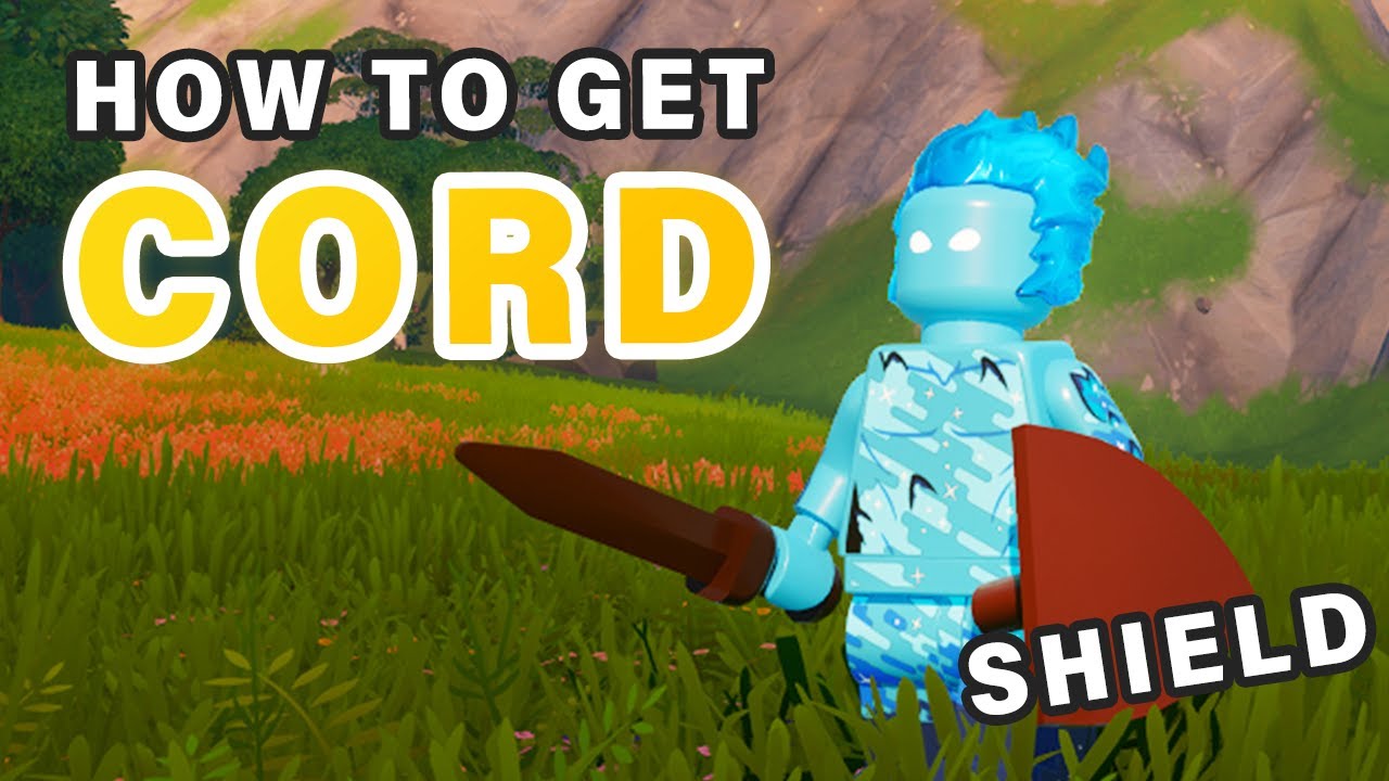 How to get Cord to make a Shield ► LEGO Fortnite