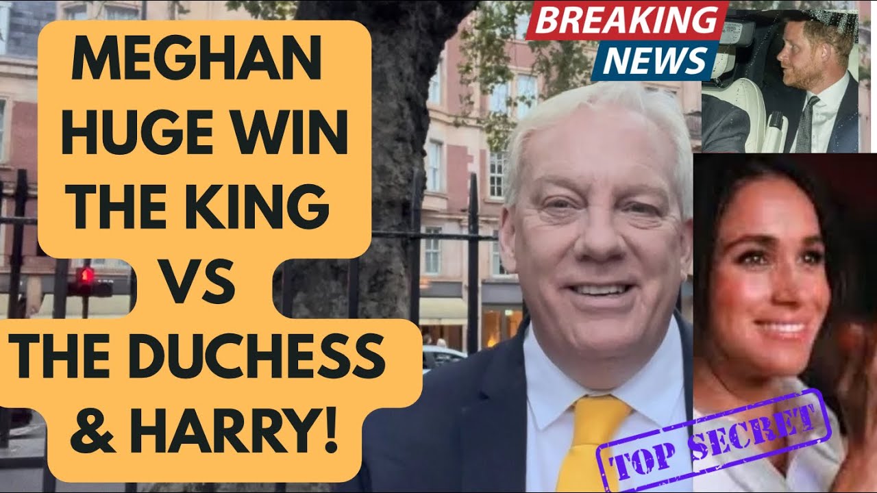 MEGHAN CHEERS HUGE WIN AFTER THIS - SECRETS - #princeharrry #kingcharles #meghan 