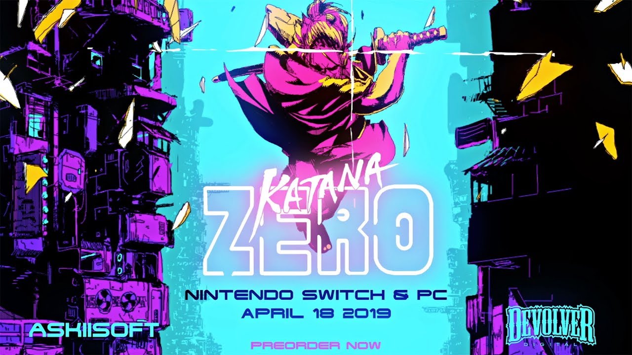 Katana ZERO - Release Date Trailer [April 18]