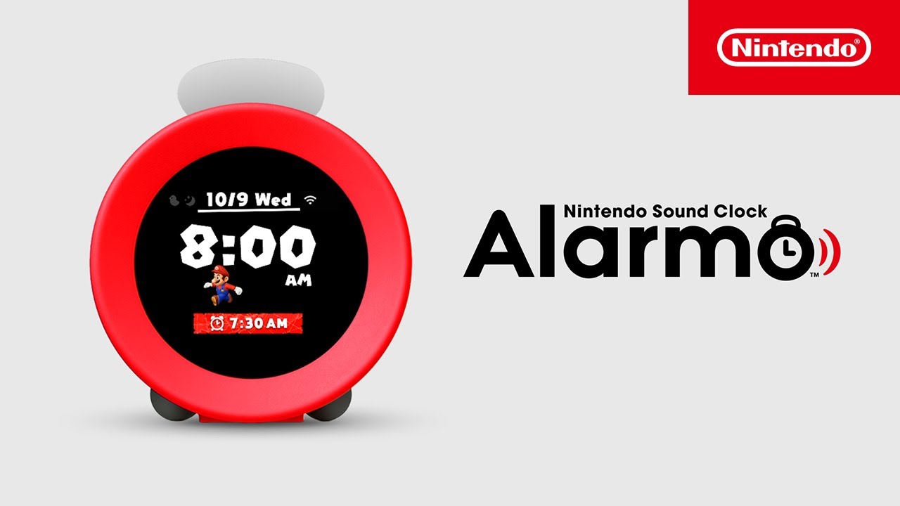 Nintendo Sound Clock: Alarmo – Announcement Trailer