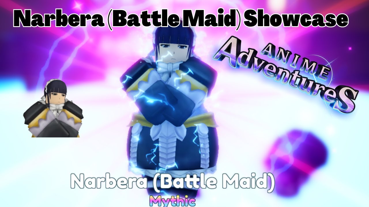 Narbera (Battle Maid) Evolved Showcase (Narberal Gamma Overlord) Anime Adventures AA Roblox