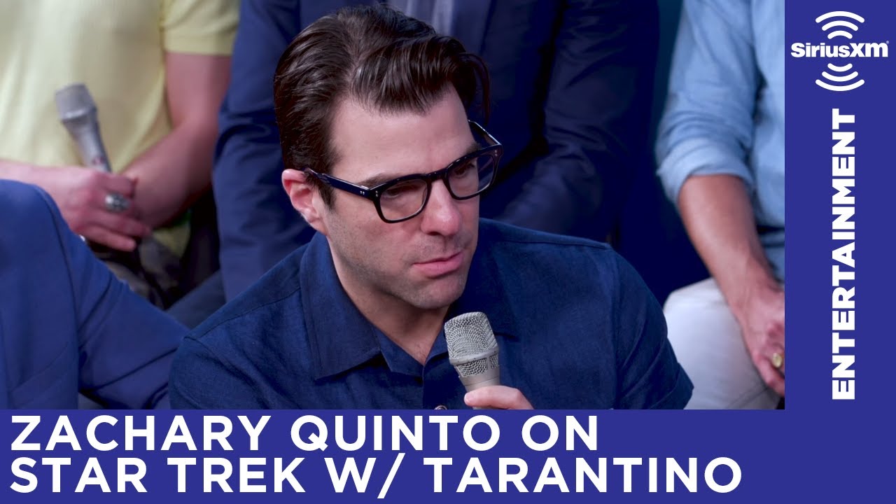 Zachary Quinto talks about next two Star Trek movies and Quentin Tarantino