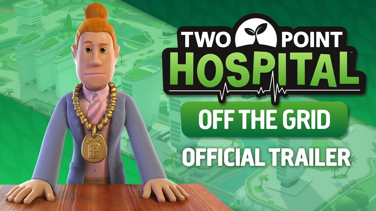 Two Point Hospital: Off The Grid | Announce Trailer