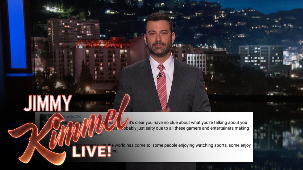 Video Game Watchers Are Mad at Jimmy Kimmel