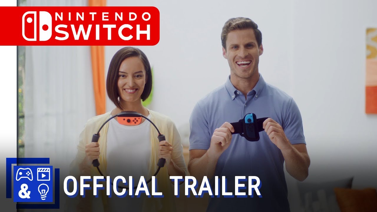 Ring Fit Adventure Gameplay Trailer - Nintendo Switch Fitness Game