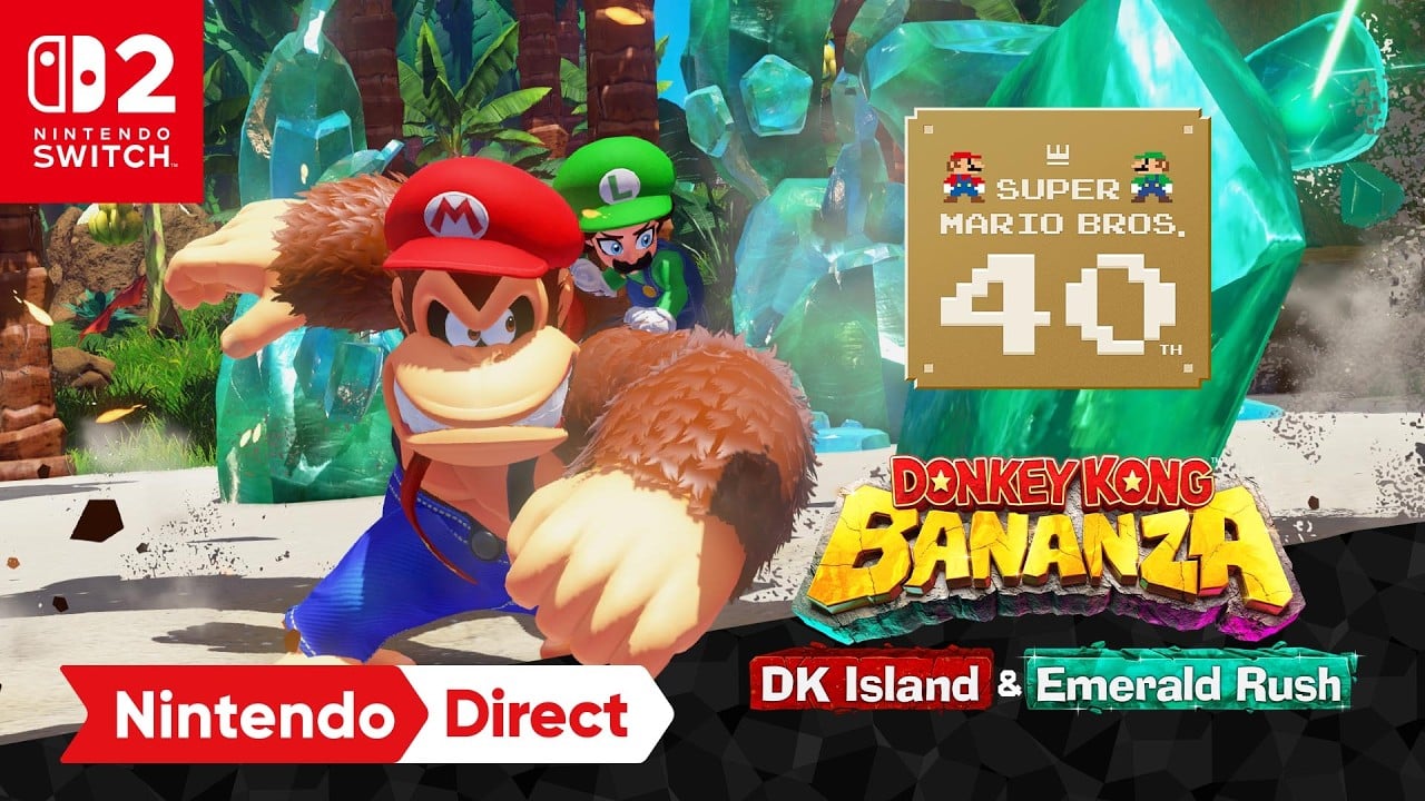 Donkey Kong Bananza DLC ‘Super Mario Bros.’ Collaboration – Nintendo Direct 6.9.2026