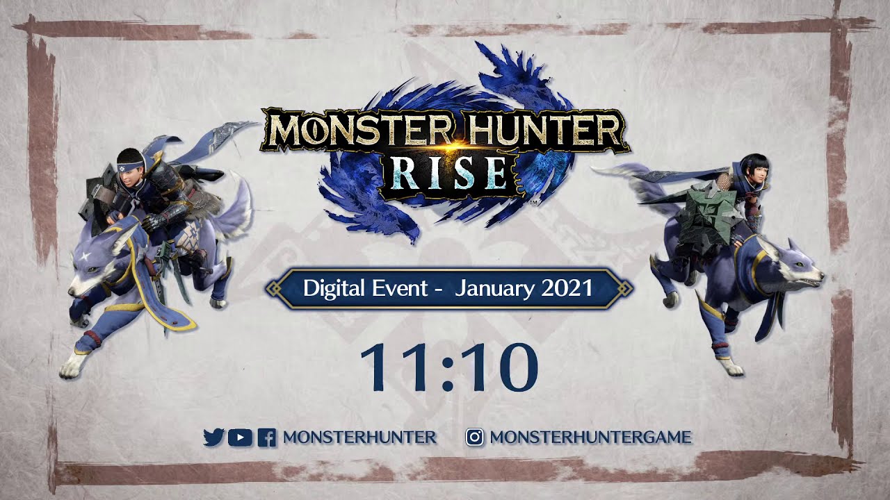 [OFFICIAL] Monster Hunter Digital Event – January 2021