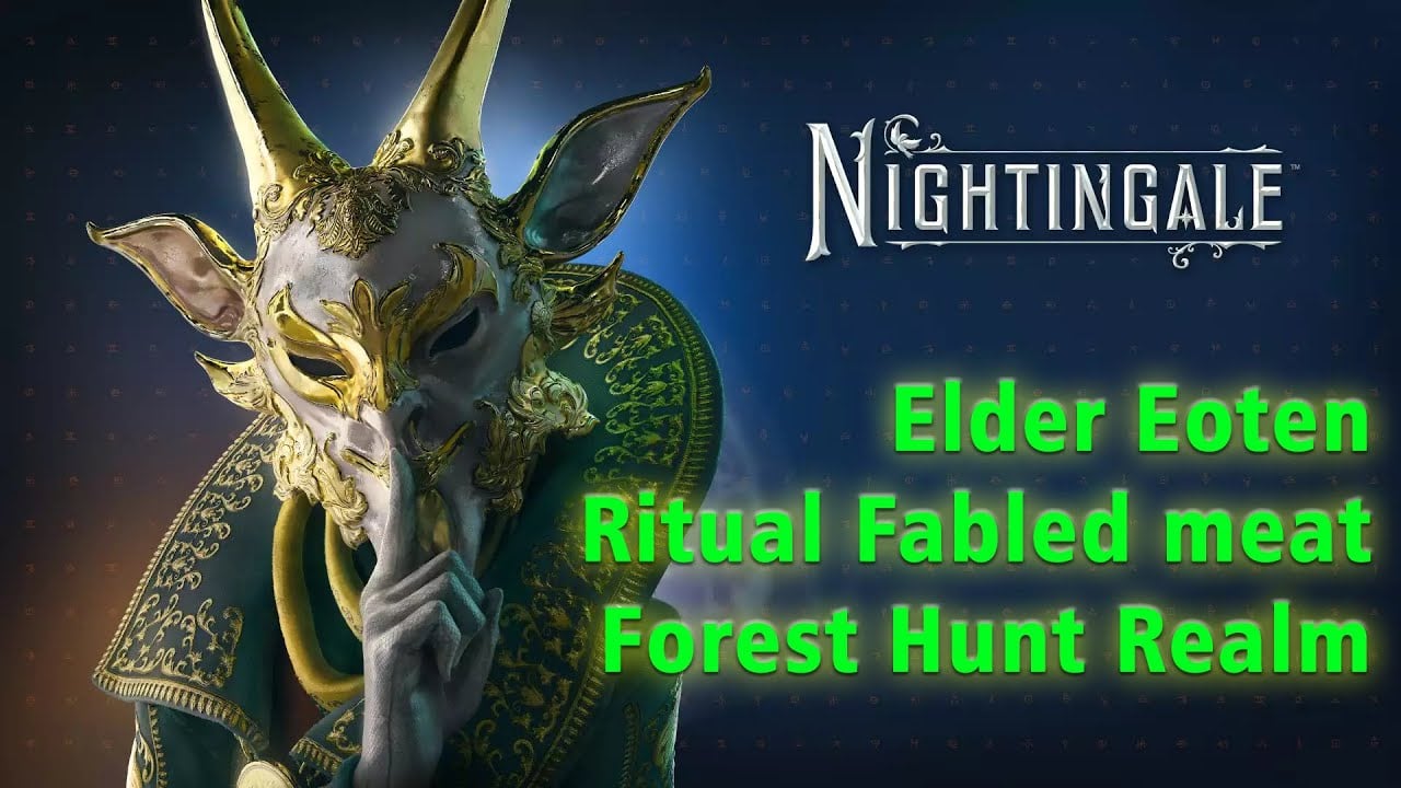 Elder Eoten heart mission: Ritual Fabled meat